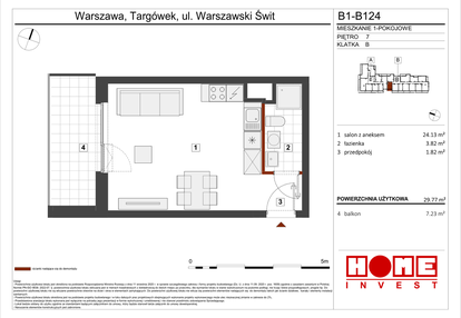 Mieszkanie w inwestycji: Warszawski Świt etap VIII