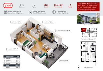 Mieszkanie w inwestycji: Tęczowy Zakątek F-15
