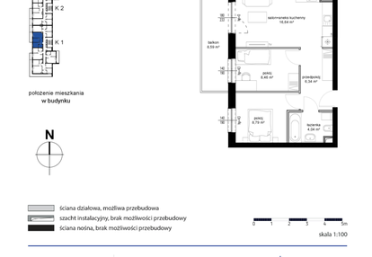Mieszkanie w inwestycji: Kwarcowe Wzgórze - bud. 2