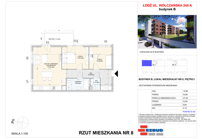 Mieszkanie w inwestycji: Wólczańska 248 - etap II