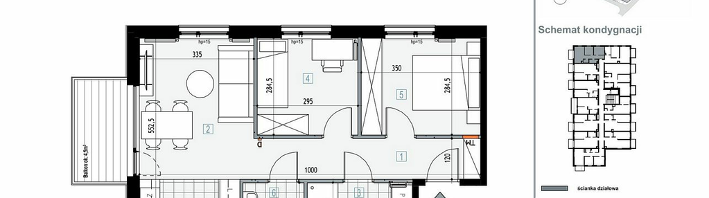 Mieszkanie w inwestycji: Apartamenty Kopernika
