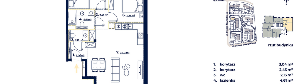 Mieszkanie w inwestycji: Osiedle Kompas