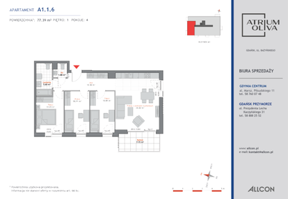 Mieszkanie w inwestycji: Atrium Oliva