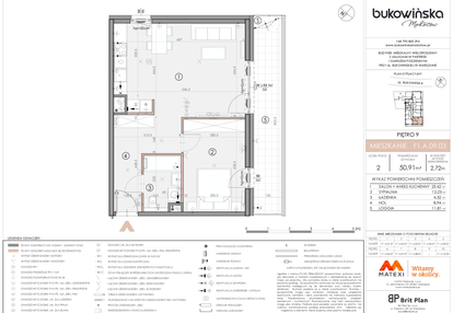 Mieszkanie w inwestycji: Bukowińska Mokotów