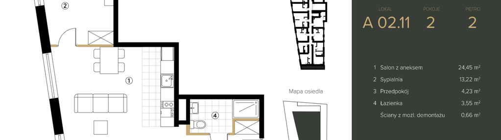 Mieszkanie w inwestycji: 3 lipy