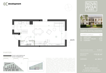 Mieszkanie w inwestycji: Nova Wola Park II