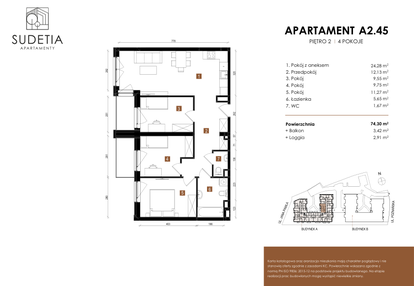 Mieszkanie w inwestycji: Apartamenty Sudetia