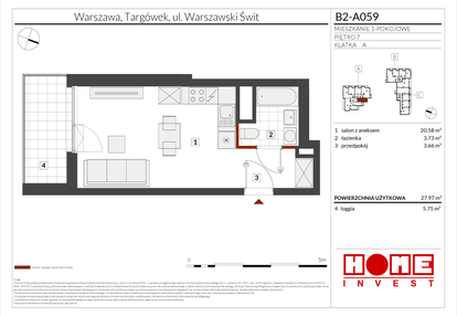Mieszkanie w inwestycji: Warszawski Świt etap IX