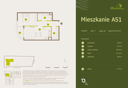 Mieszkanie w inwestycji: Osiedle Imbramowskie
