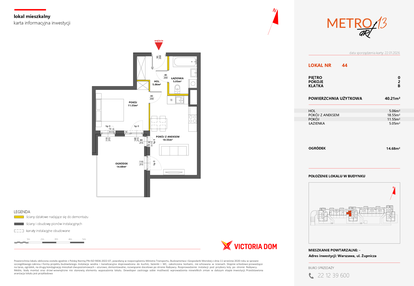 Mieszkanie w inwestycji: Metro Art 13