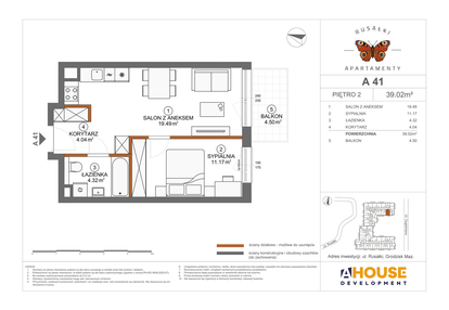 Mieszkanie w inwestycji: Apartamenty Rusałki