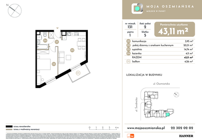 Mieszkanie w inwestycji: Moja Oszmiańska