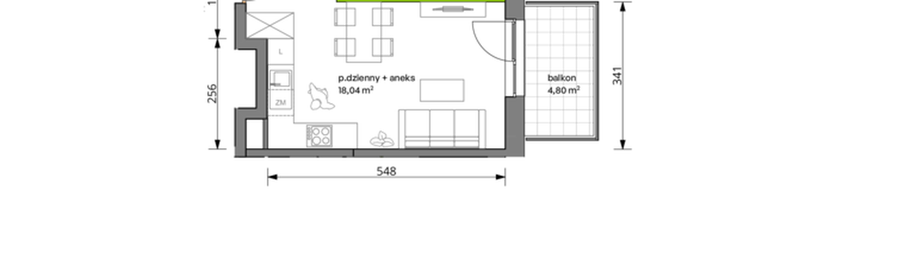 Mieszkanie w inwestycji: Trzcinowa Vita