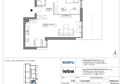 Mieszkanie w inwestycji: Apartamenty Krakowska etap VIII