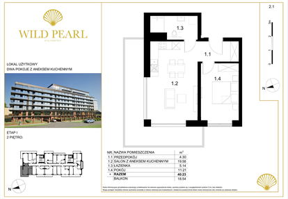Mieszkanie w inwestycji: Wild Pearl