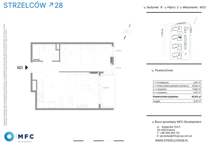 Mieszkanie w inwestycji: Strzelców 28