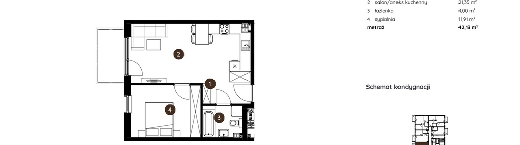 Mieszkanie w inwestycji: Murapol Corfa