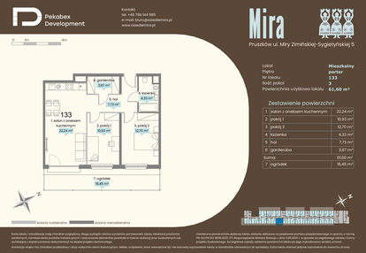 Mieszkanie w inwestycji: Mira