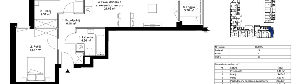 Mieszkanie w inwestycji: Awangarda Mogilska