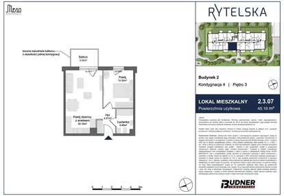 Mieszkanie w inwestycji: Rytelska