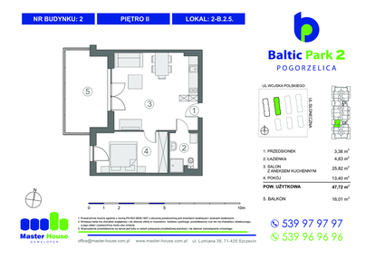 Mieszkanie w inwestycji: Baltic Park 2 Pogorzelica bud. 1 i 2