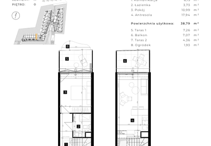 Mieszkanie w inwestycji: Cisha Apartamenty Dziwnów