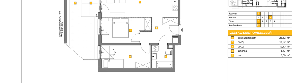 Mieszkanie w inwestycji: Osiedle Rapsodia etap 3