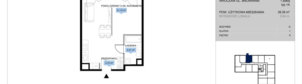 Mieszkanie w inwestycji: Bulwar Północny