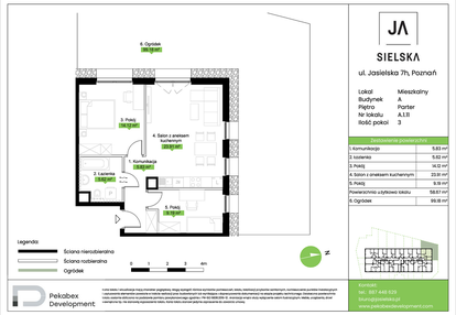 Mieszkanie w inwestycji: JA_SIELSKA V