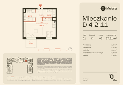 Mieszkanie w inwestycji: Osiedle Meiera