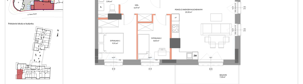 Mieszkanie w inwestycji: Apartamenty Nowy Świat