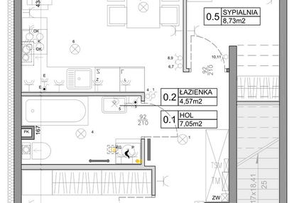 Mieszkanie w inwestycji: Manufaktura Marki 2