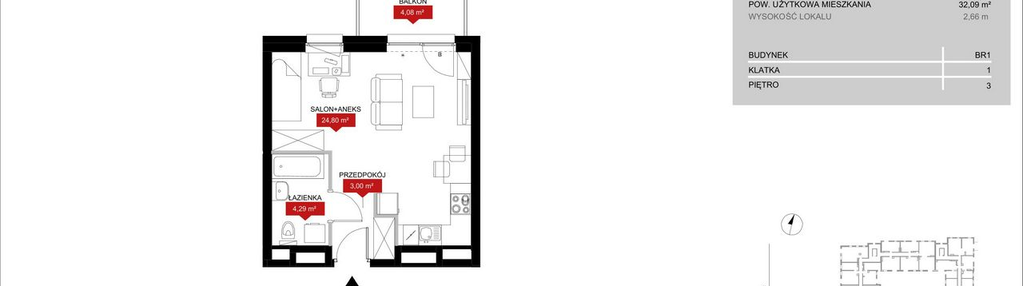 Mieszkanie w inwestycji: Browary Wrocławskie 2
