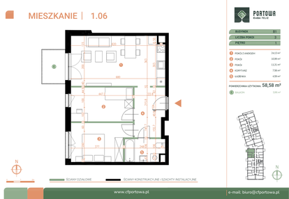 Mieszkanie w inwestycji: Casa Feliz Portowa II