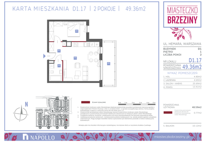 Mieszkanie w inwestycji: Miasteczko Brzeziny II