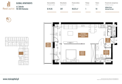 Mieszkanie w inwestycji: Global Apartments