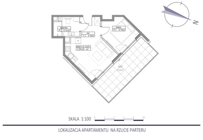 Mieszkanie w inwestycji: Apartamenty na Klifie bud. D, E i F