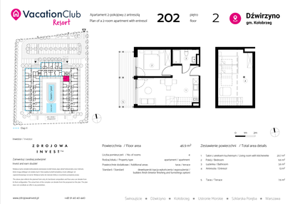 Mieszkanie w inwestycji: VacationClub Resort