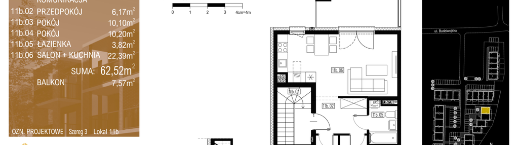 Mieszkanie w inwestycji: Budziwojska 3