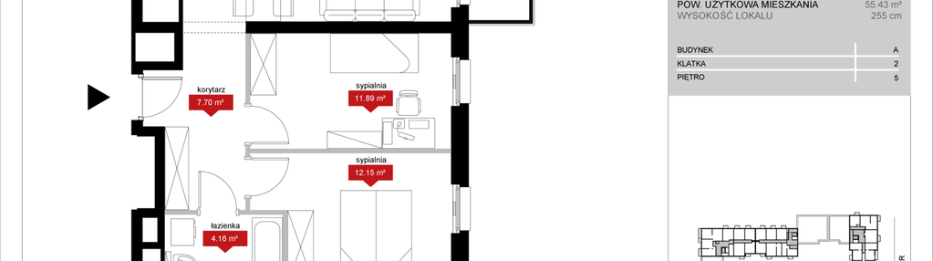 Mieszkanie w inwestycji: Atrium - Nowy Szczepin