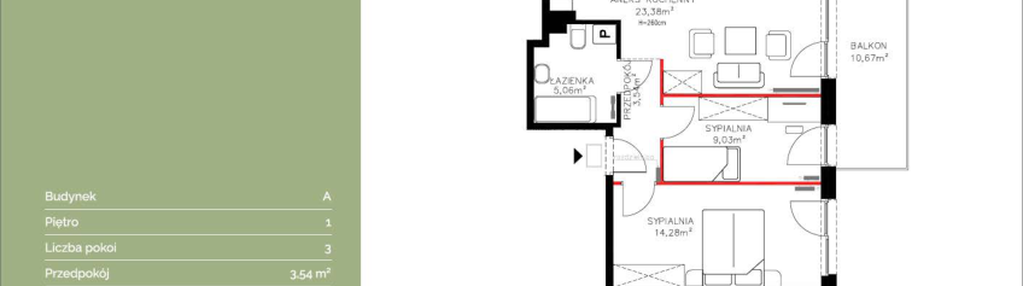 Mieszkanie w inwestycji: Stawowa Residence - etap V