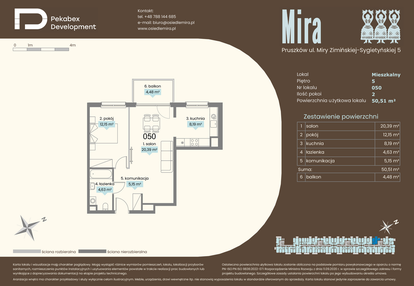 Mieszkanie w inwestycji: Mira