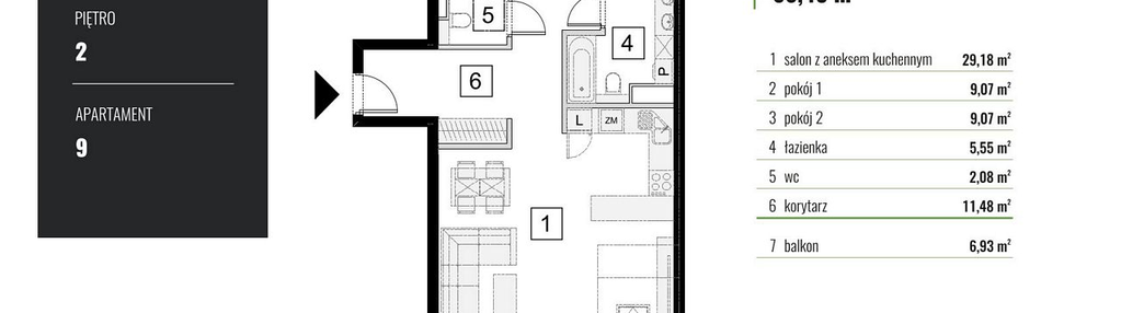 Mieszkanie w inwestycji: Zielony Horyzont II
