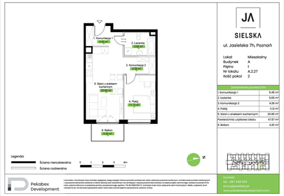 Mieszkanie w inwestycji: JA_SIELSKA V