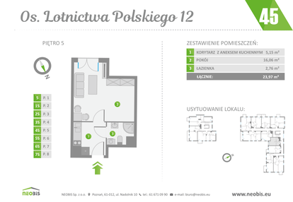 Mieszkanie w inwestycji: Os. Lotnictwa Polskiego 12