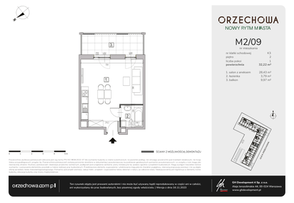 Mieszkanie w inwestycji: Orzechowa