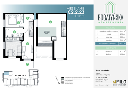 Mieszkanie w inwestycji: Bogatyńska Apartamenty etap 3