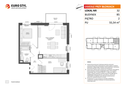 Mieszkanie w inwestycji: Osiedle Przy Błoniach 3 etap IV