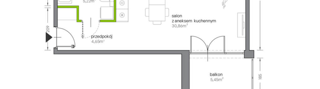 Mieszkanie w inwestycji: Żabiniec Vita