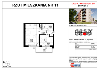 Mieszkanie w inwestycji: Wólczańska 248 - etap II